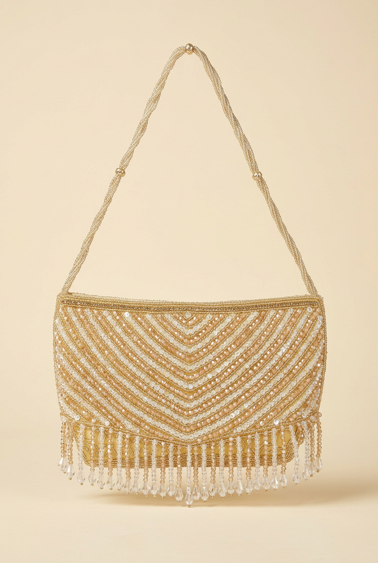 Crystal Tempo Gold and Ivory, studio view