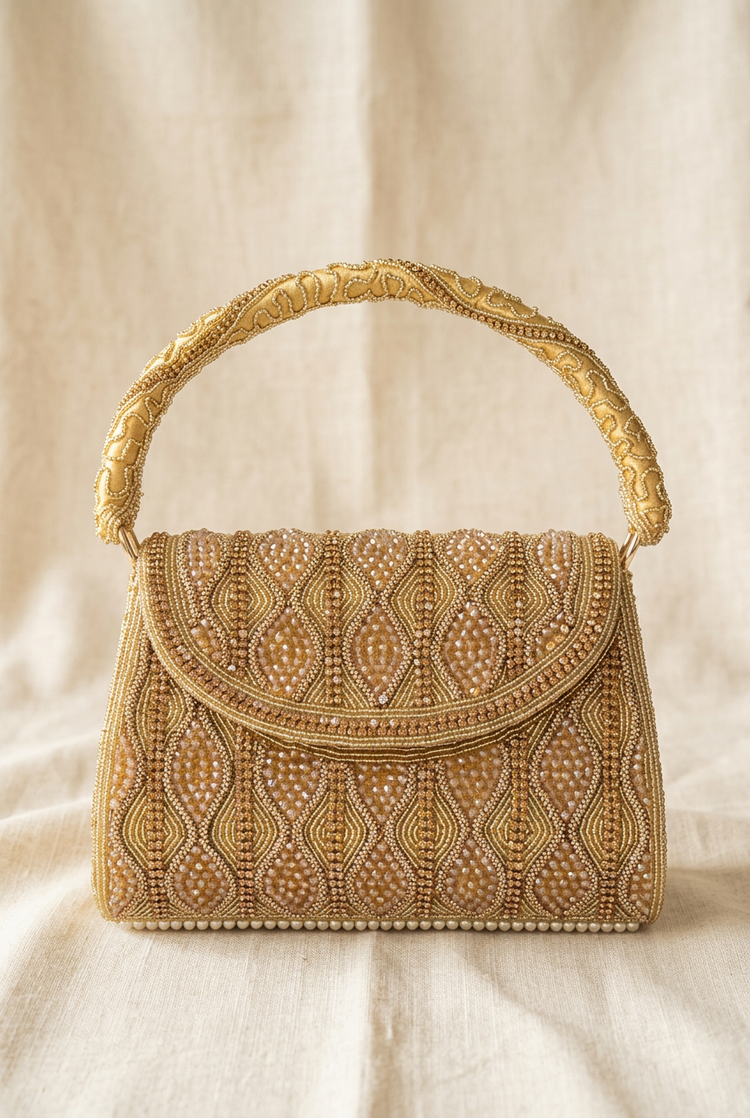 Golden Poise linen styling