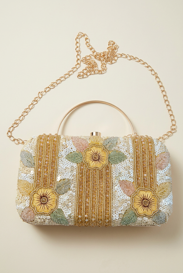Pastel Bloom Gold, front studio view