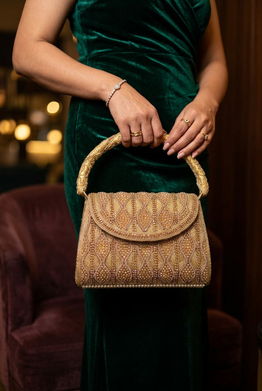 Golden Poise evening styling
