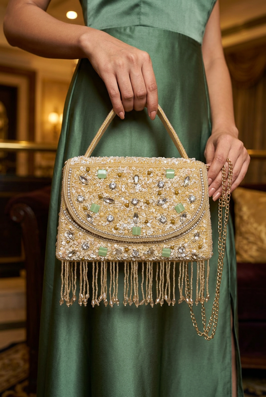 Mint Mirage sage evening styling